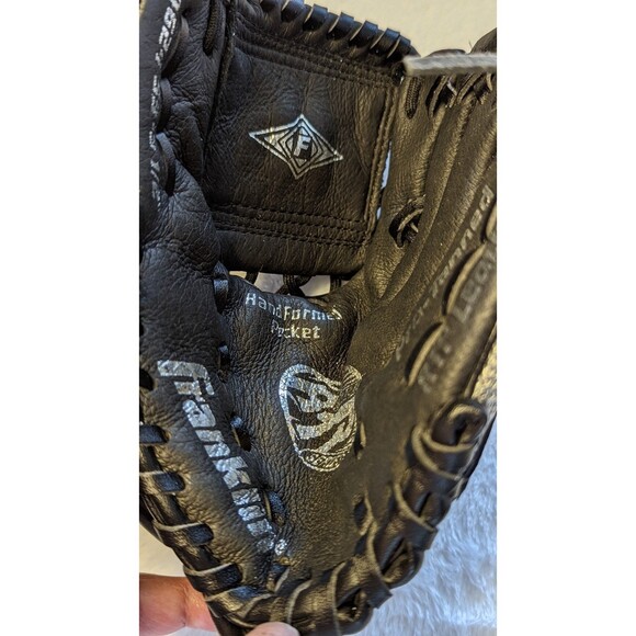 VINTAGE Franklin RTP Leather Deer Touch (4623-54) Child's Baseball Glove 9 1/2" - Picture 6 of 11